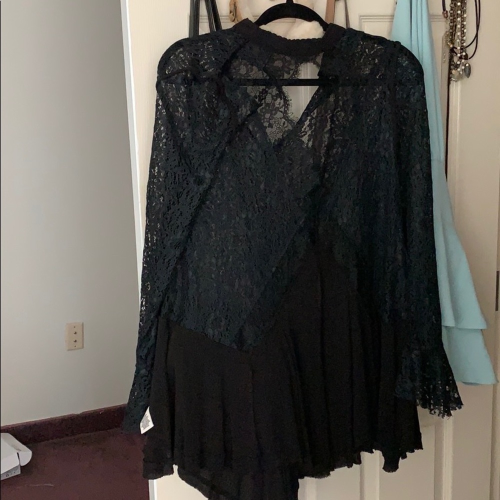 Never worn free people shirt dress